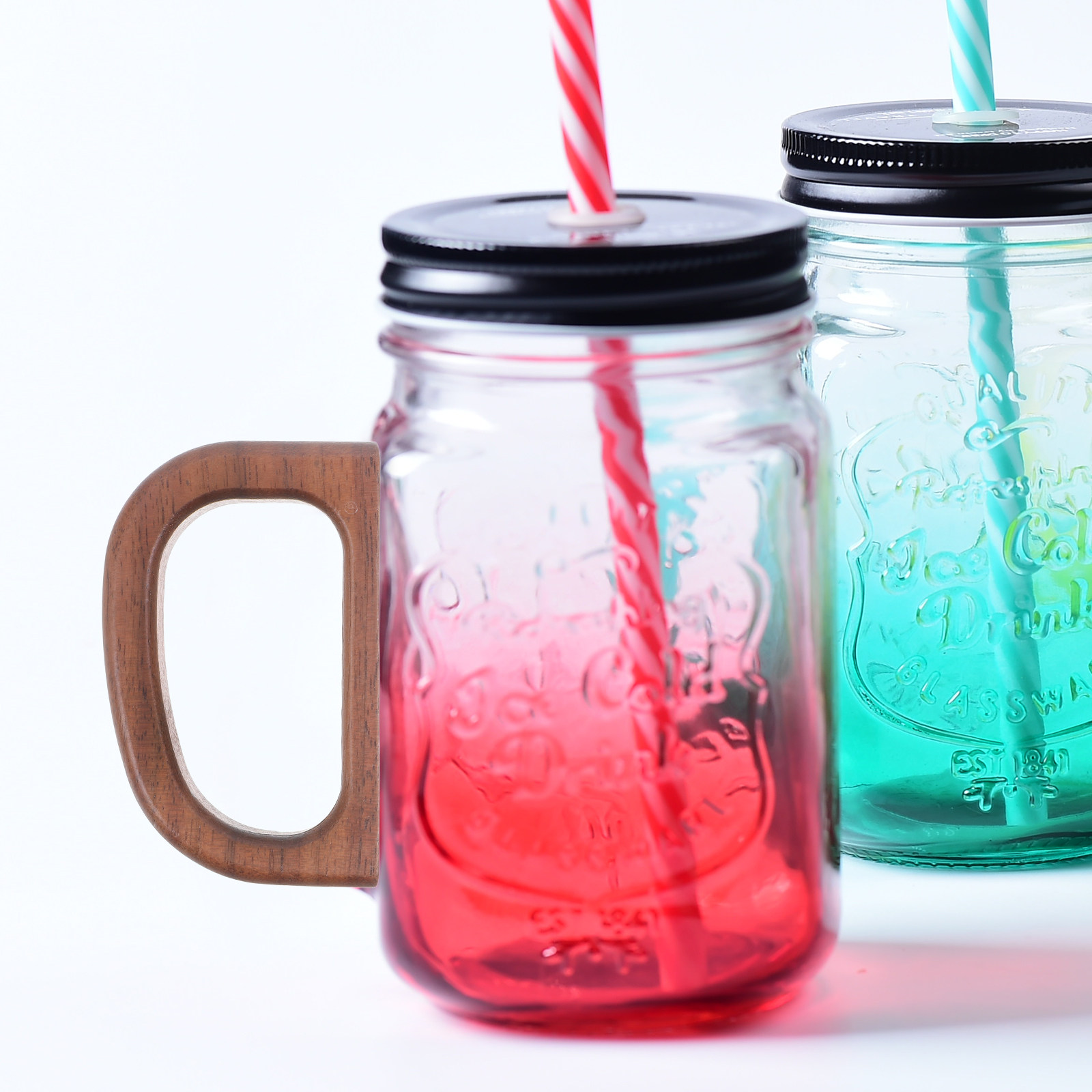 Coffee Tea Replacement - 2 Adet Ceviz Ağacı Kupa Sapı