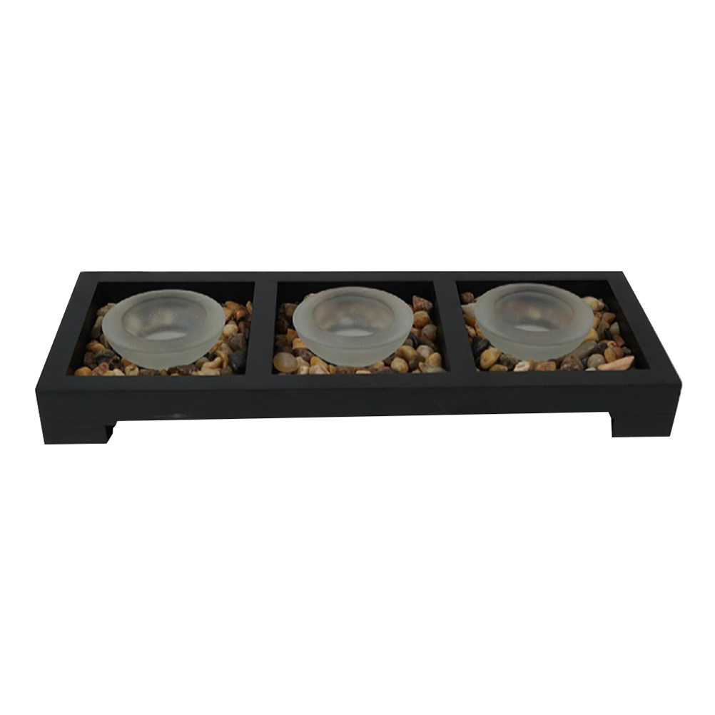 Coffee Tea Holders - 1 Takım Cam Çay Işık Tutucular