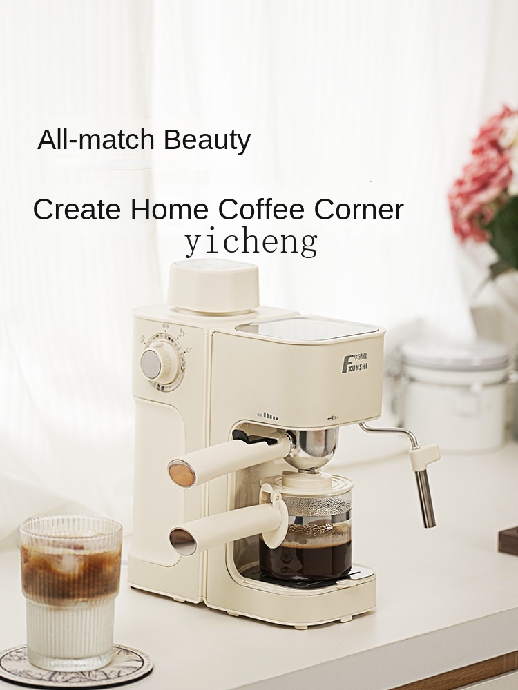 Coffee Bean & Tea Menu - cc28Kahve Makinesi Ev Tipi Küçük Siyah