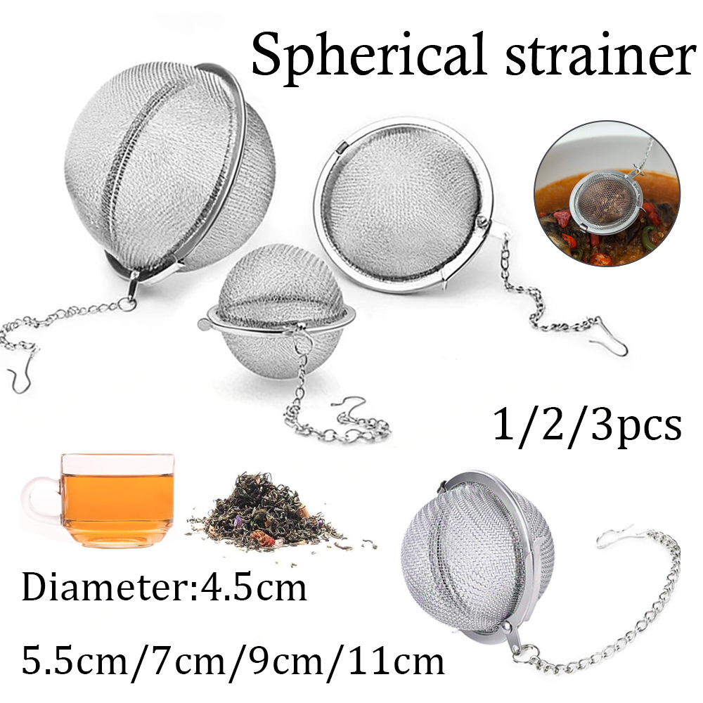 Tea Strainer Mesh - 1-5 adet çay demlik paslanmaz çelik