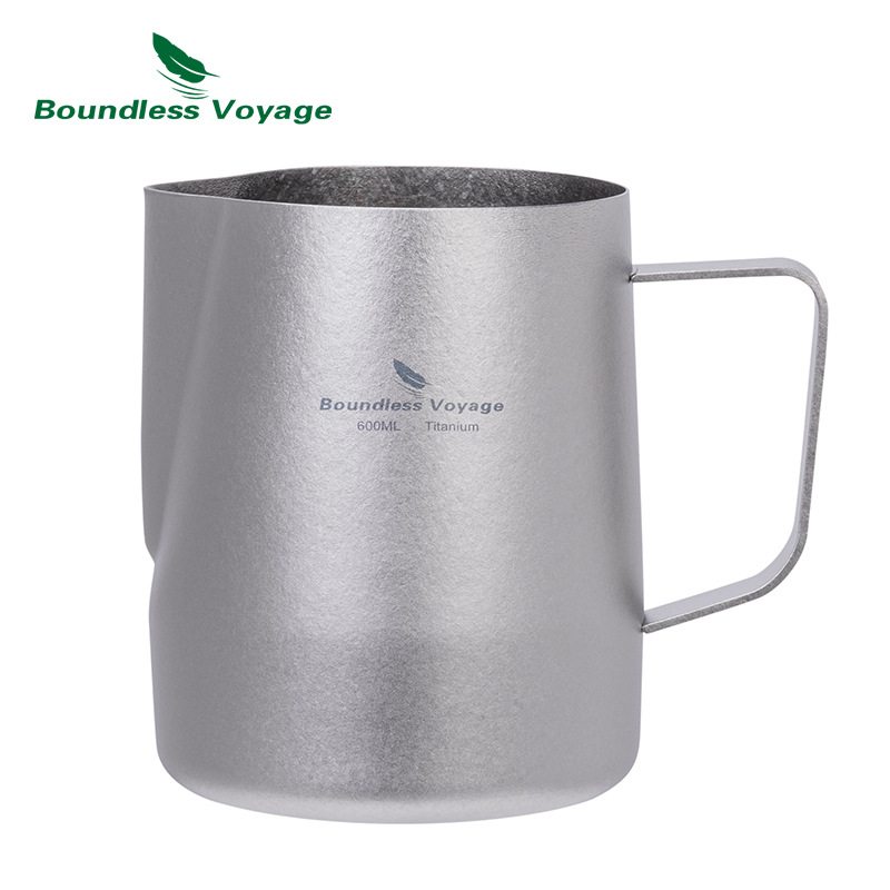 Barista Milk Jug - Sınırsız Yolculuk Titanyum Süt Köpürtücü Bardak