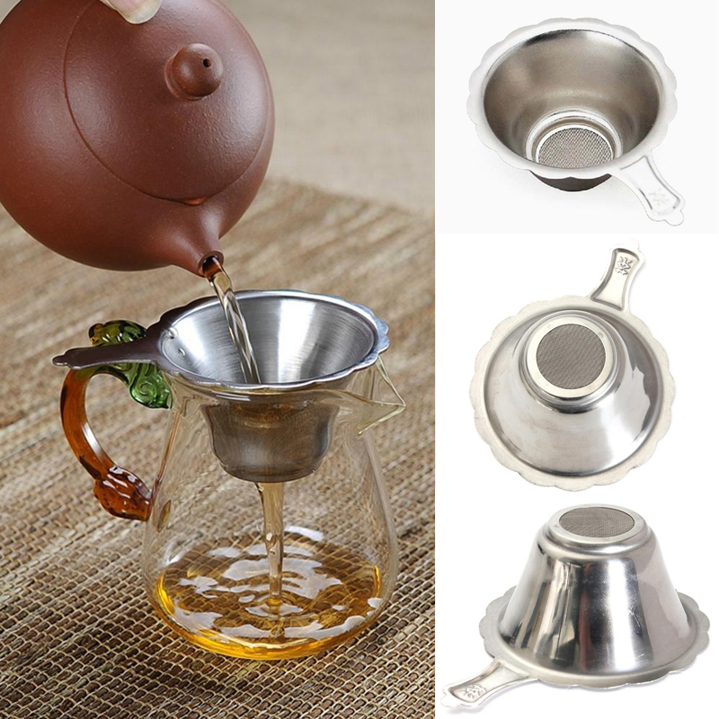 Tea Strainer Mesh - Çay MeshReusable çay süzgeci Demlik Paslanmaz