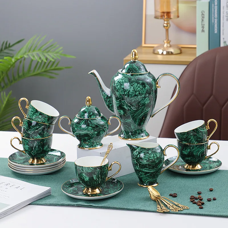 Coffee Tea Creamer - İskandinav lüks kemik çini kahve fincan