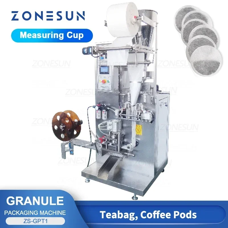 Coffee Tea Leaf And Bean - ZONESUN ZS-GPT1 Otomatik Poşet Çay Dolum