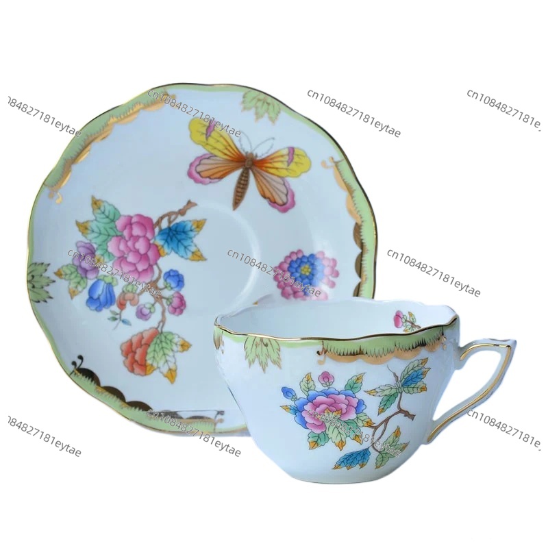 Coffee Tea Gift Basket - Klasik Çiçek Sepeti Kahve Kupası ve