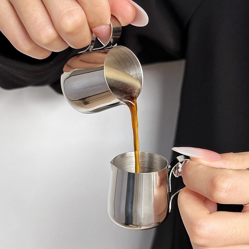 Barista Milk Jug - Paslanmaz Çelik Süt Köpürtme Sürahisi Espresso
