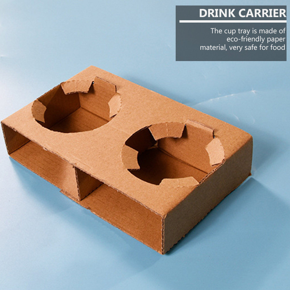 Coffee Tea Holders - 10 adet çevre dostu biyolojik olarak