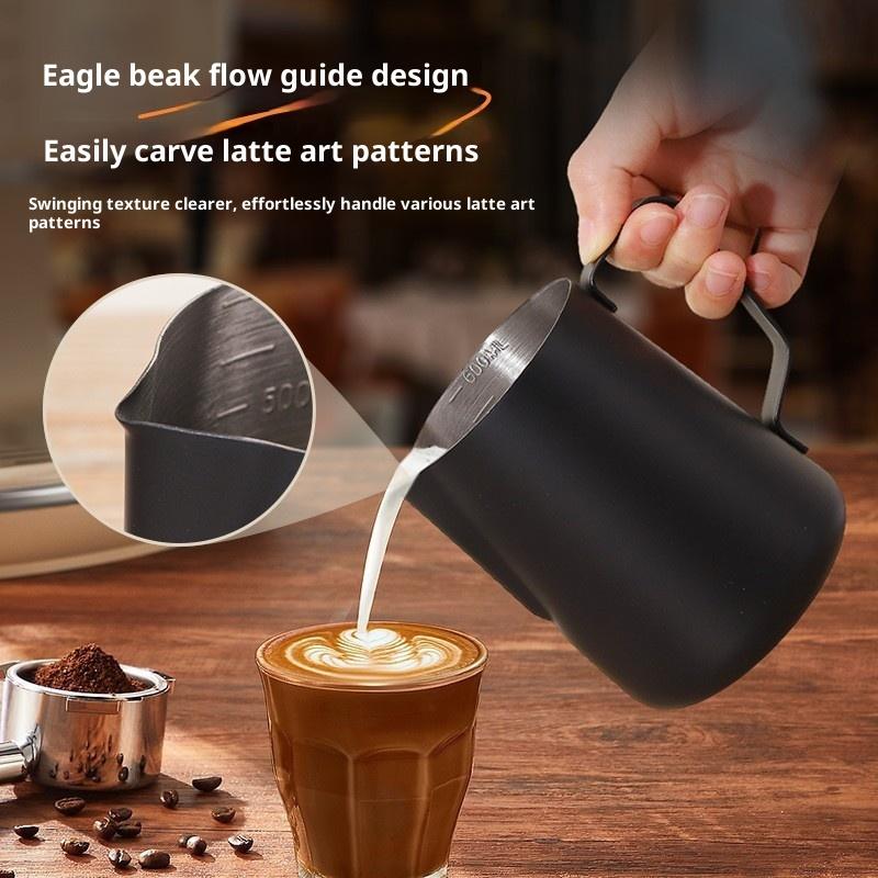 Barista Milk Jug - 350/600ML Kahve Süt Köpürtme Sürahisi Sürahi