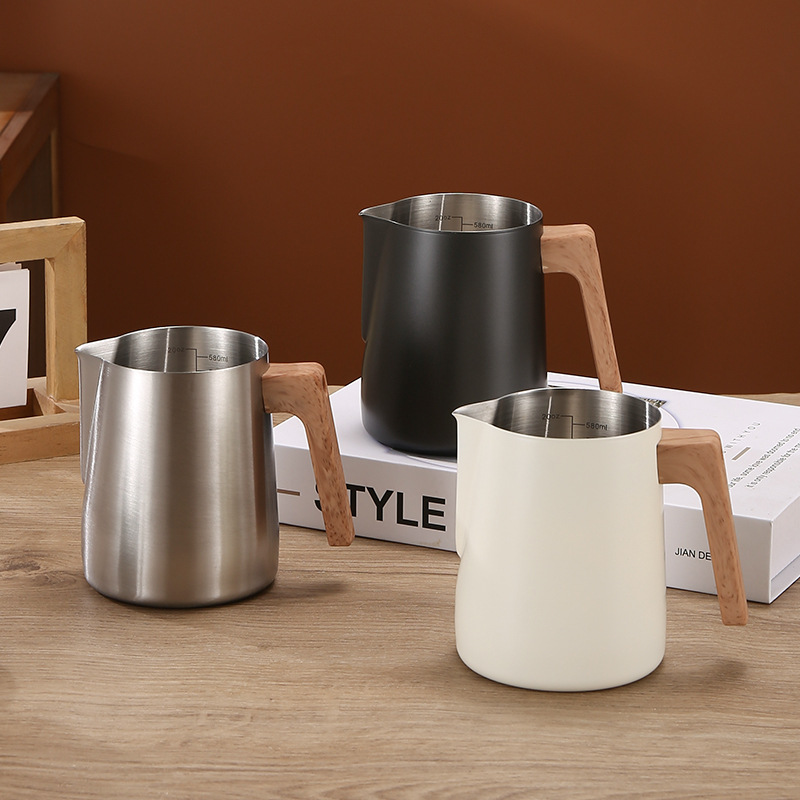 Barista Milk Jug - Kahve Süt Köpürtme Sürahisi 304 Paslanmaz