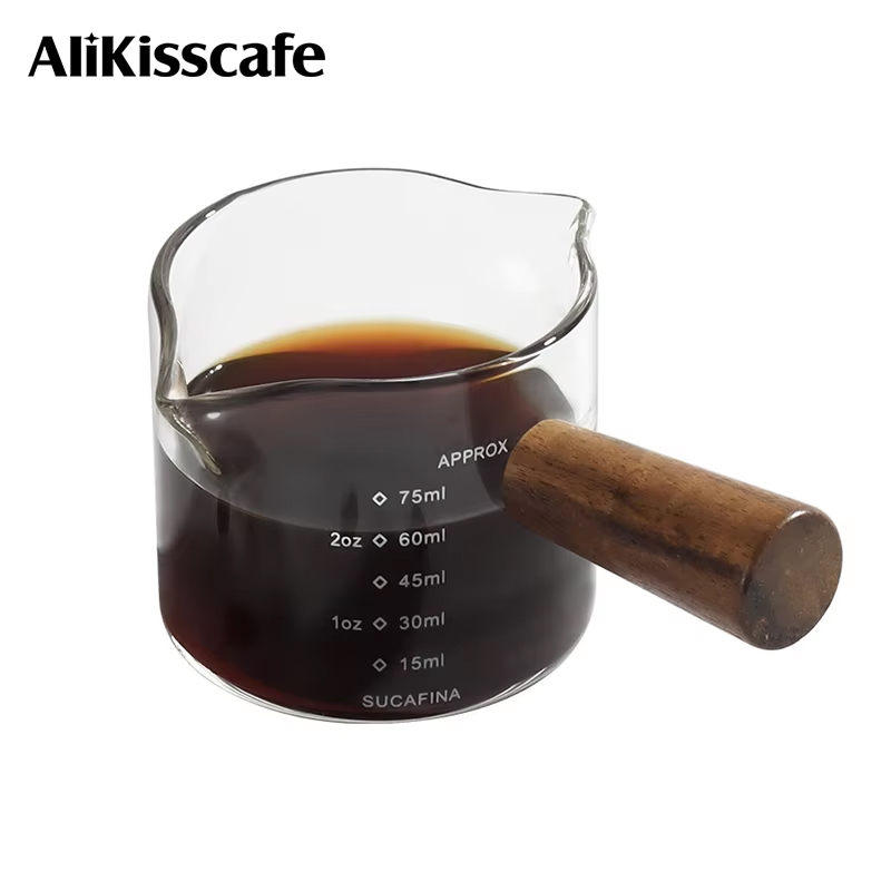 Barista Milk Jug - Espresso Fincan Kahve Ölçüm Shot Cam