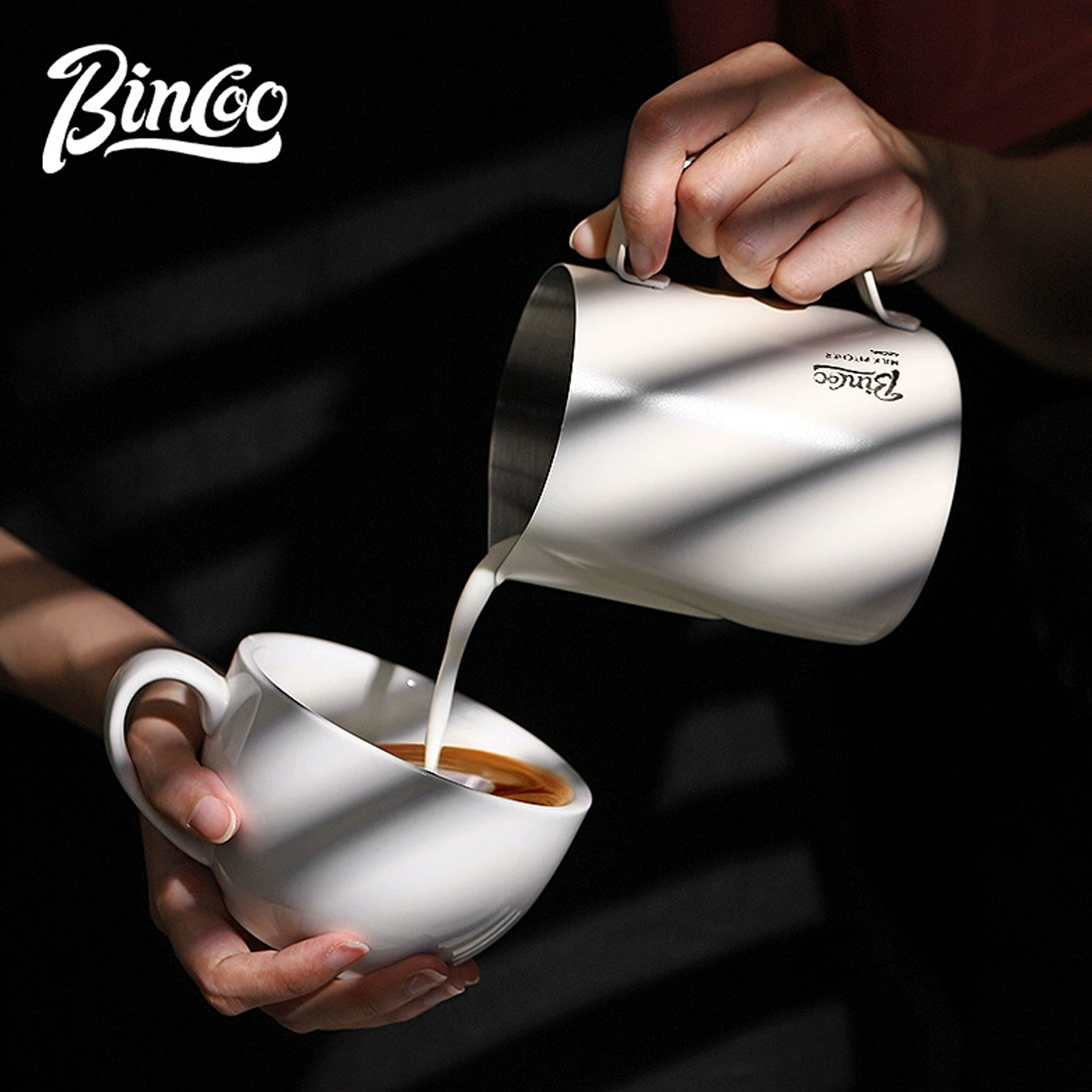 Barista Milk Jug - BINCOO 350/600 ML Kahve Süt Köpürtme