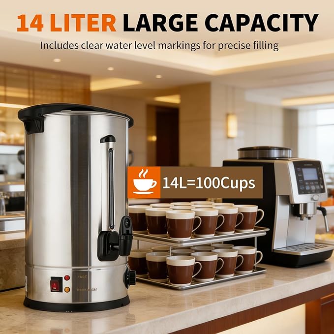 14/16 L Kapasiteli Kahve Makin - Coffee Tea Urn incelemesi ve fiyatı