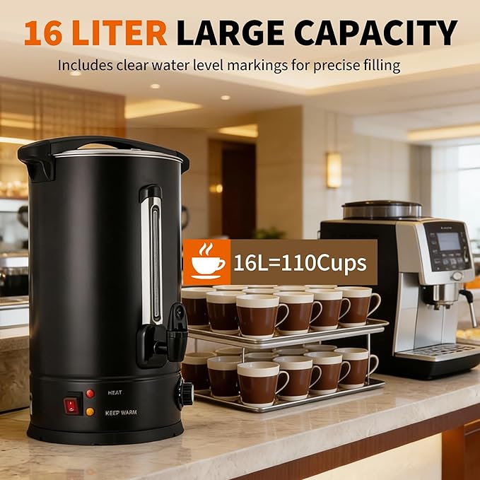 14/16 L Kapasiteli Kahve Makin - Coffee Tea Urn incelemesi ve fiyatı