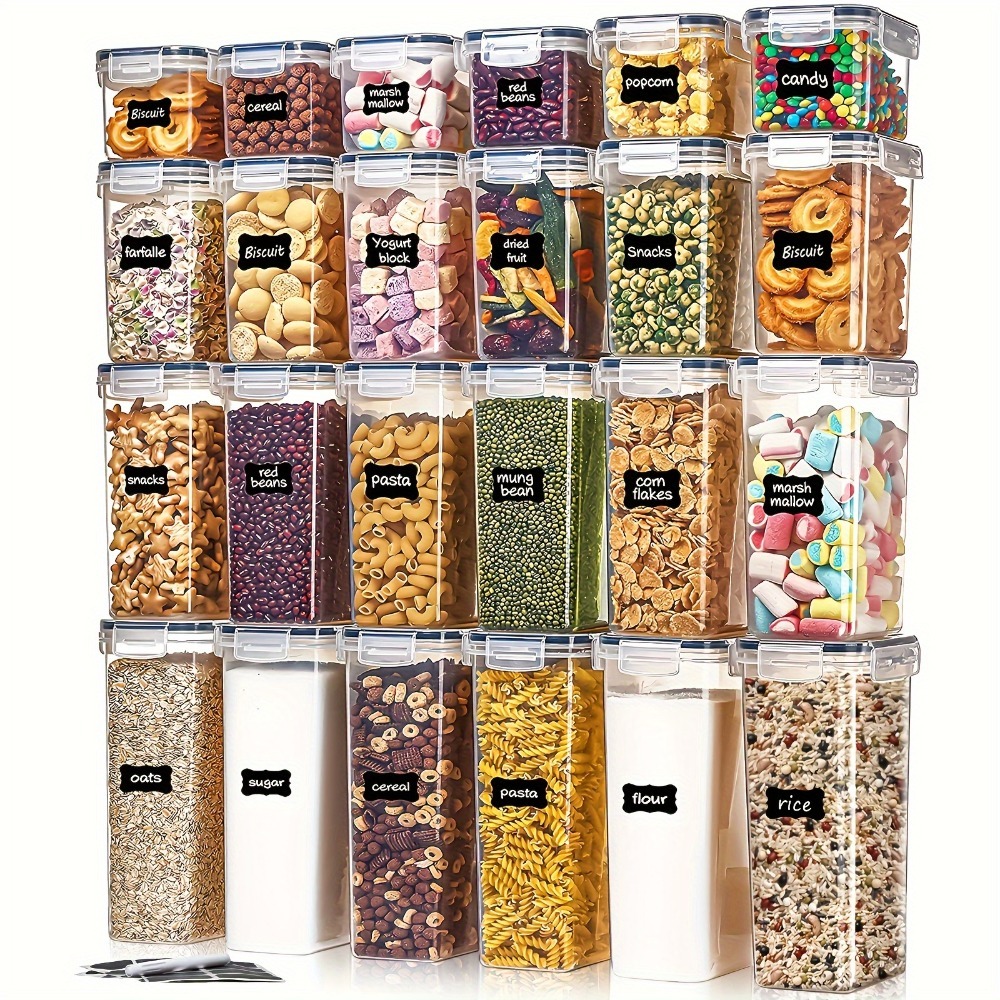 24 adet gıda saklama kapları 1 - Tea Coffee Sugar Container incelemesi ve fiyatı