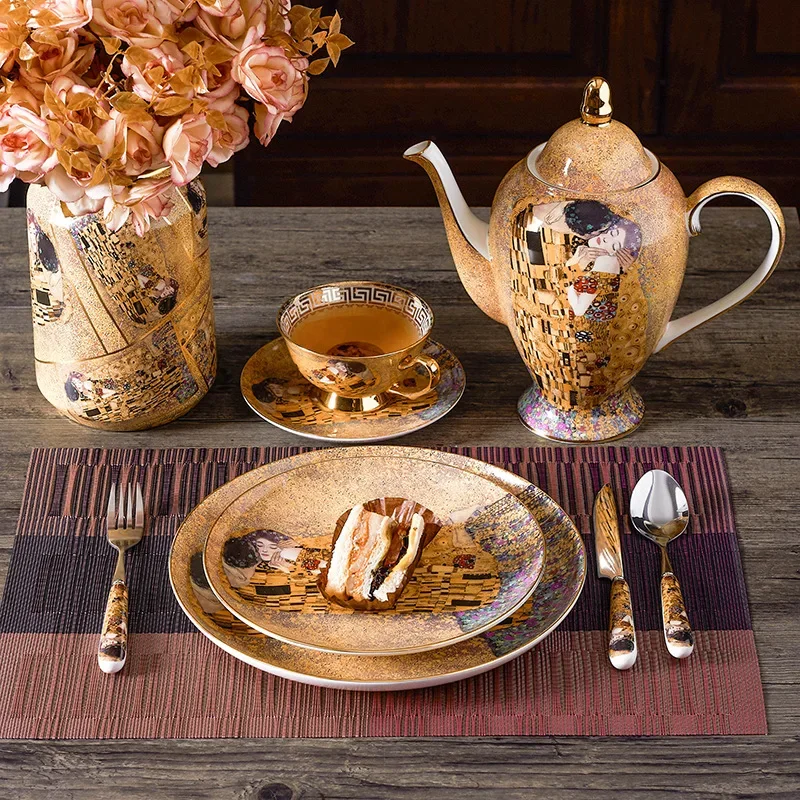Gustav Klimt Kemik Çini Kahve  - Coffee Tea Creamer incelemesi ve fiyatı