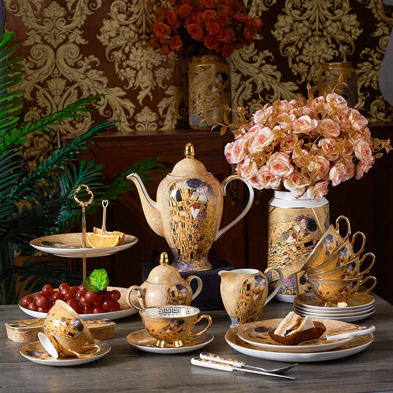 Gustav Klimt Kemik Çini Kahve  - Coffee Tea Creamer incelemesi ve fiyatı