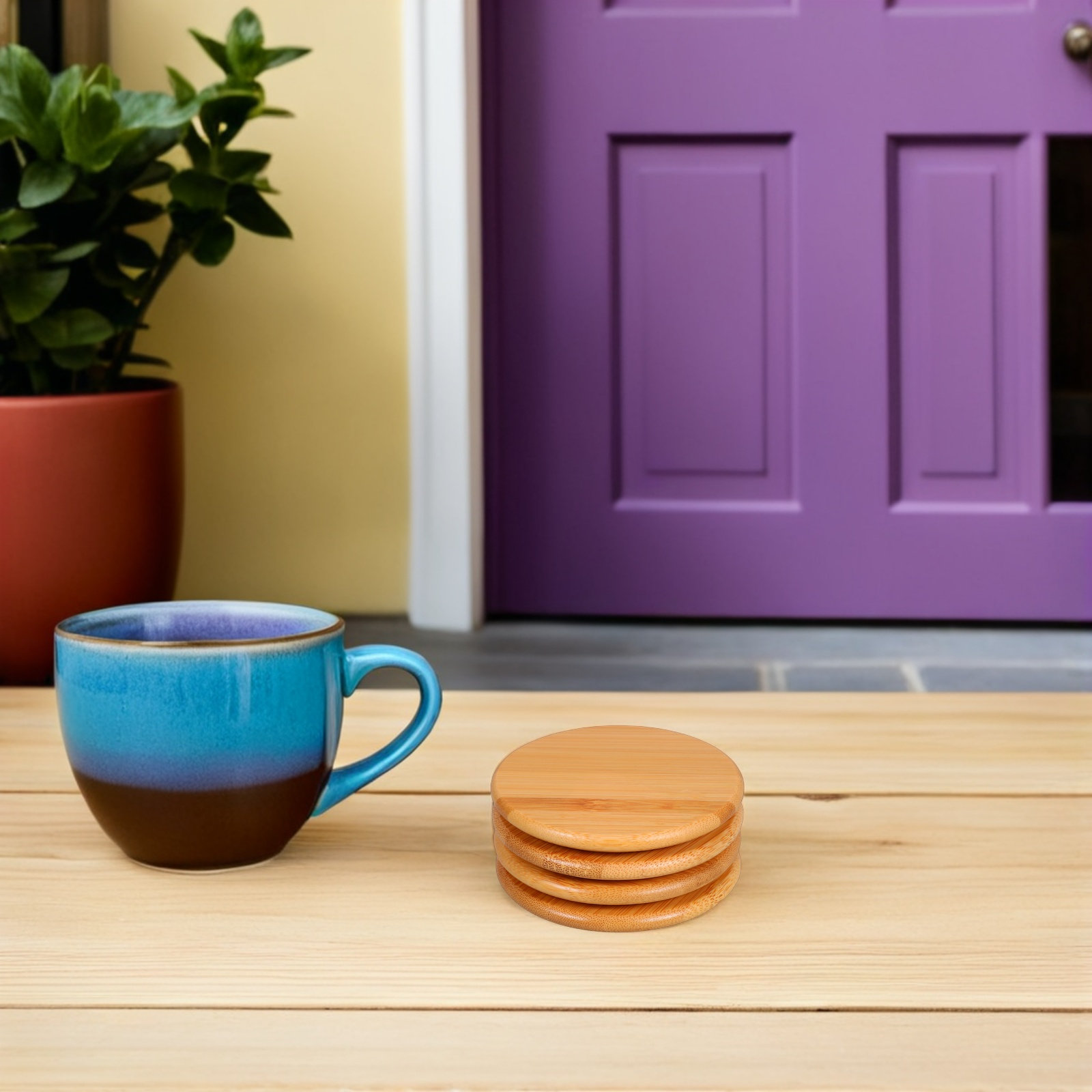 4 Adet Bambu Bardak Kapağı Yuv - Coffee Tea Replacement incelemesi ve fiyatı