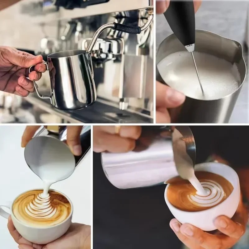 Paslanmaz çelik kahve sütü köp - Barista Milk Jug incelemesi ve fiyatı