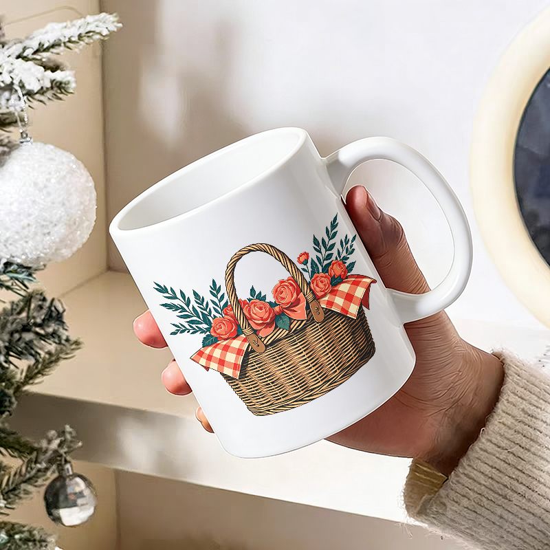 Kupa ve Bardak Seti, Kır Çiçeğ - Coffee Tea Gift Basket incelemesi ve fiyatı