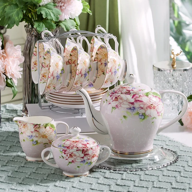Pembe Mavi Çiçek Kemik çini Ka - Coffee Tea Creamer incelemesi ve fiyatı
