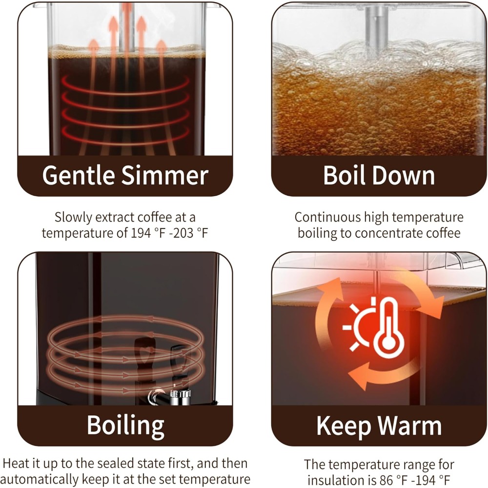 Ticari Kahve Makinesi 10L Sıca - Coffee Tea Urn incelemesi ve fiyatı