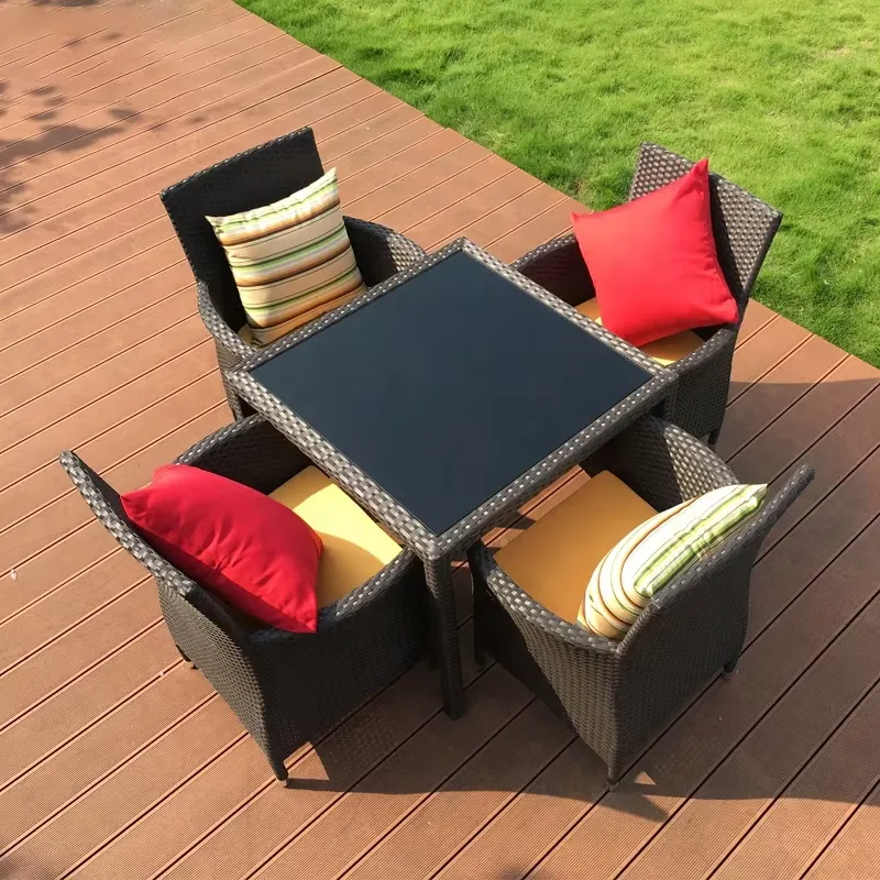 Dış Mekan Rattan Masa ve Sanda - Coffee Tea For Garden incelemesi ve fiyatı