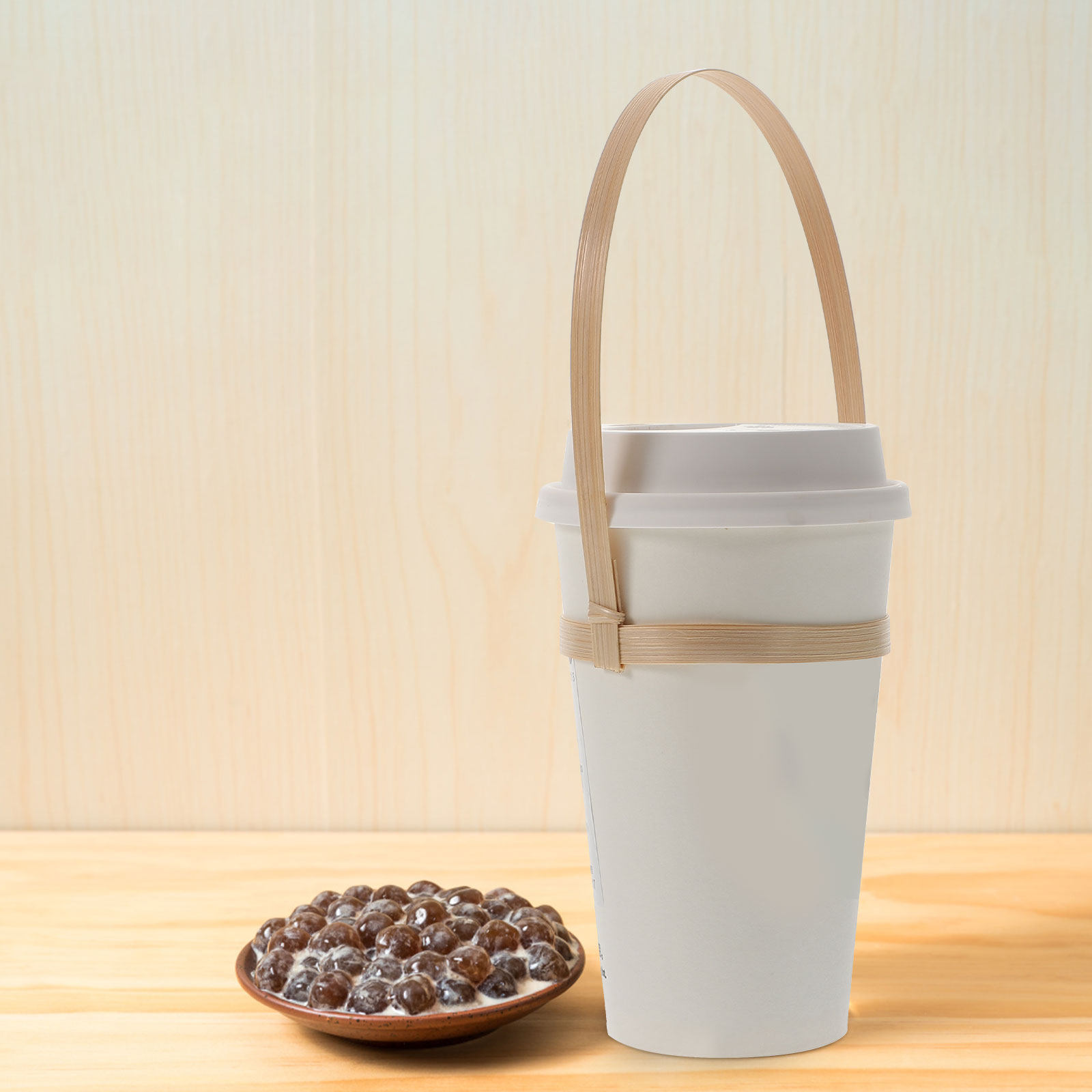 10 adet bambu içecek taşıyıcı  - Coffee Tea Holders incelemesi ve fiyatı