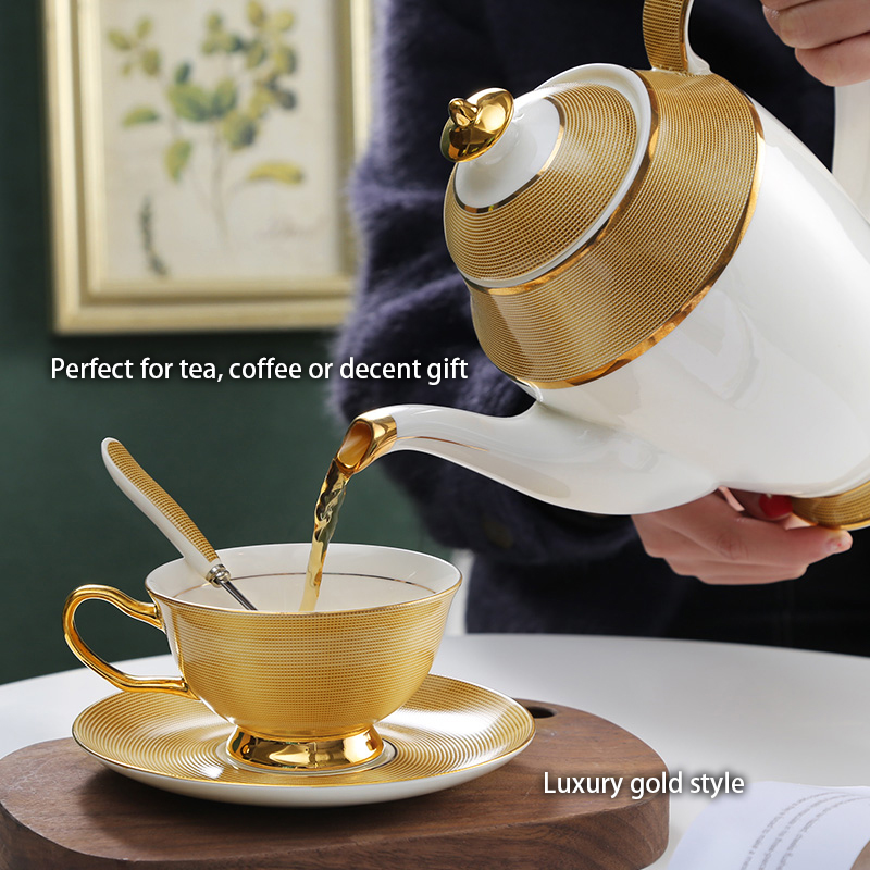 Lüks altın kemik çini kahve se - Coffee Tea Creamer incelemesi ve fiyatı