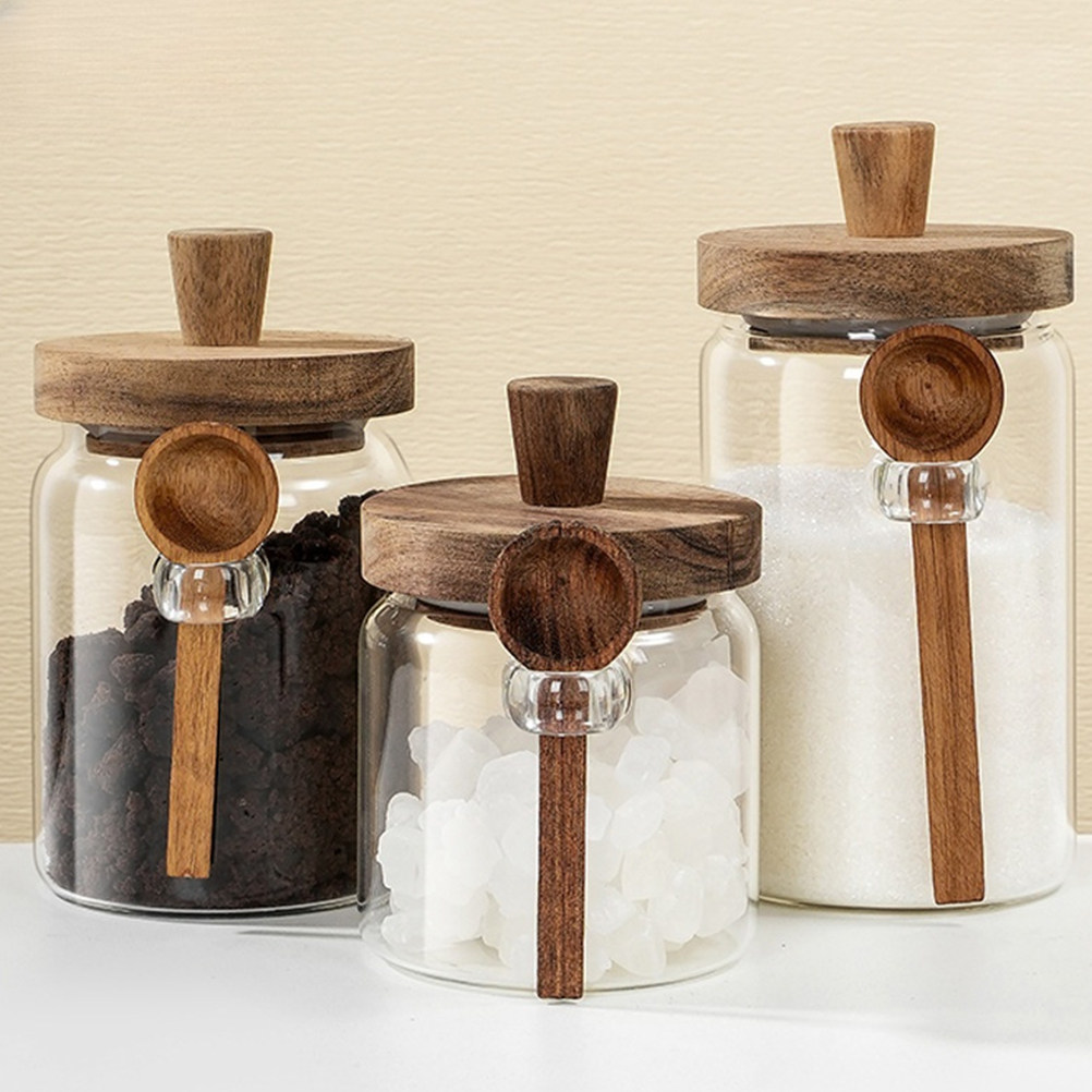 Cam Kahve Çekirdeği Saklama Ka - Tea Coffee Sugar Container incelemesi ve fiyatı