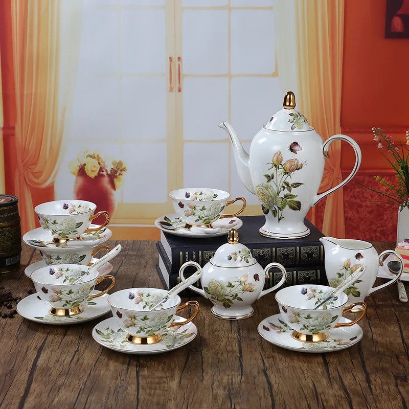 Kemik çin kahve seti kamelya t - Coffee Tea Creamer incelemesi ve fiyatı