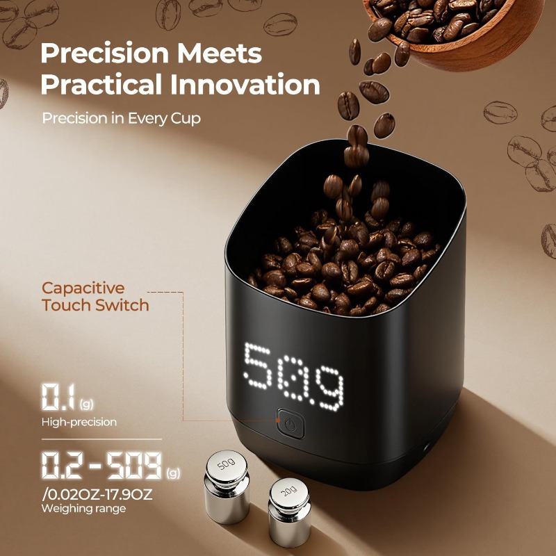 Akıllı Kahve Tartım Kabı Elekt - Coffee Tea Espresso incelemesi ve fiyatı