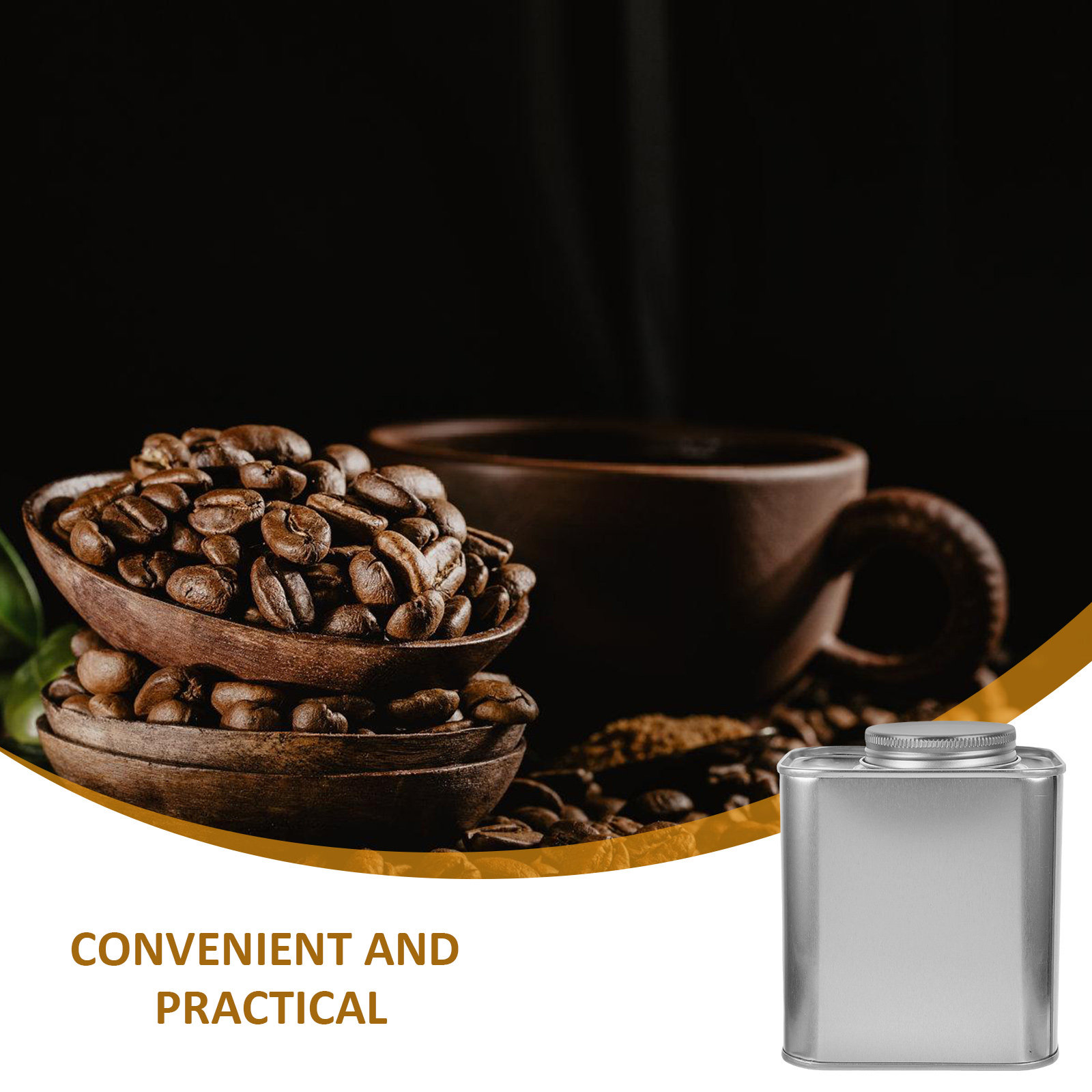 4 Adet Kahve Çekirdeği Saklama - Coffee Tea Leaf And Bean incelemesi ve fiyatı