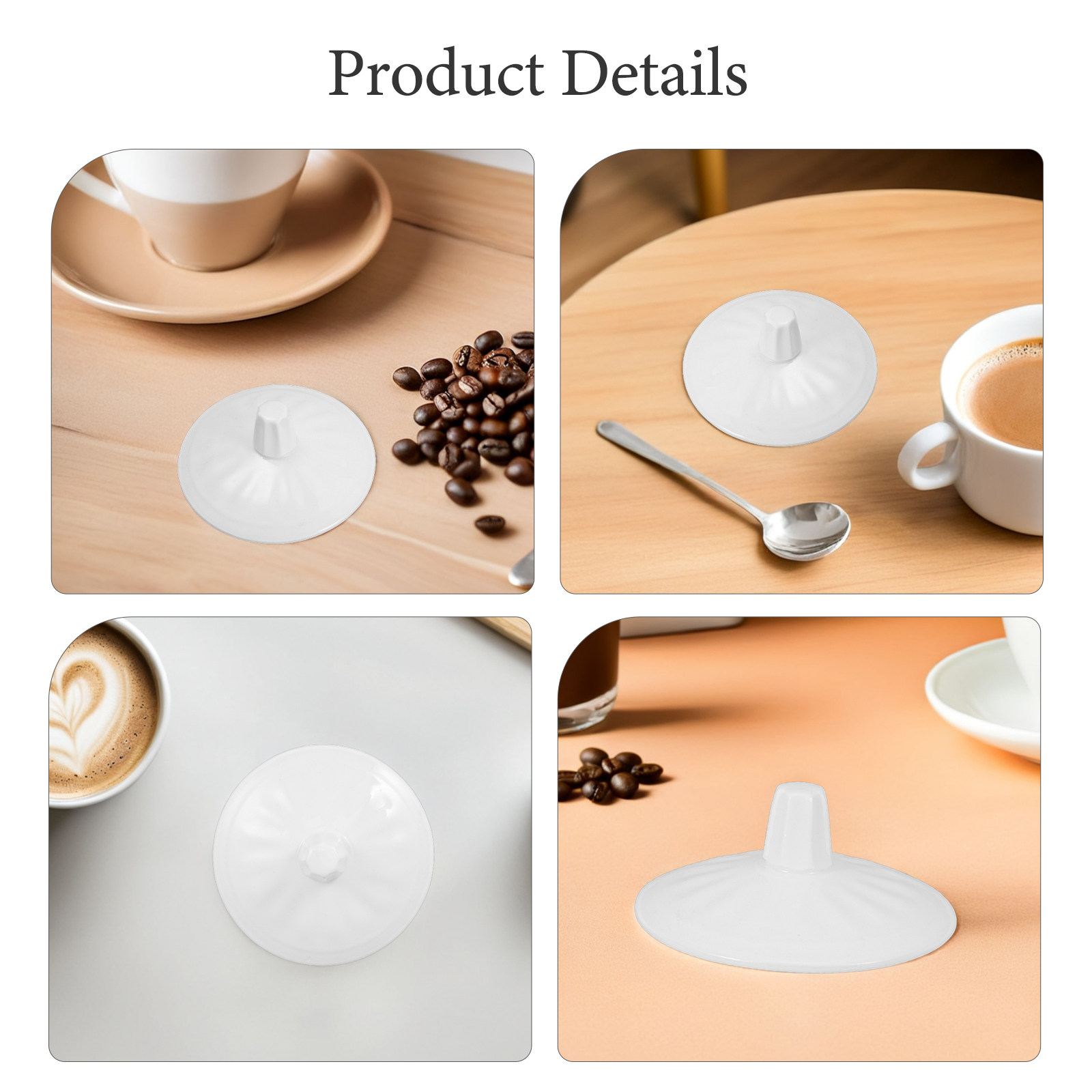 2 adet porselen kupa kapağı ye - Coffee Tea Replacement incelemesi ve fiyatı