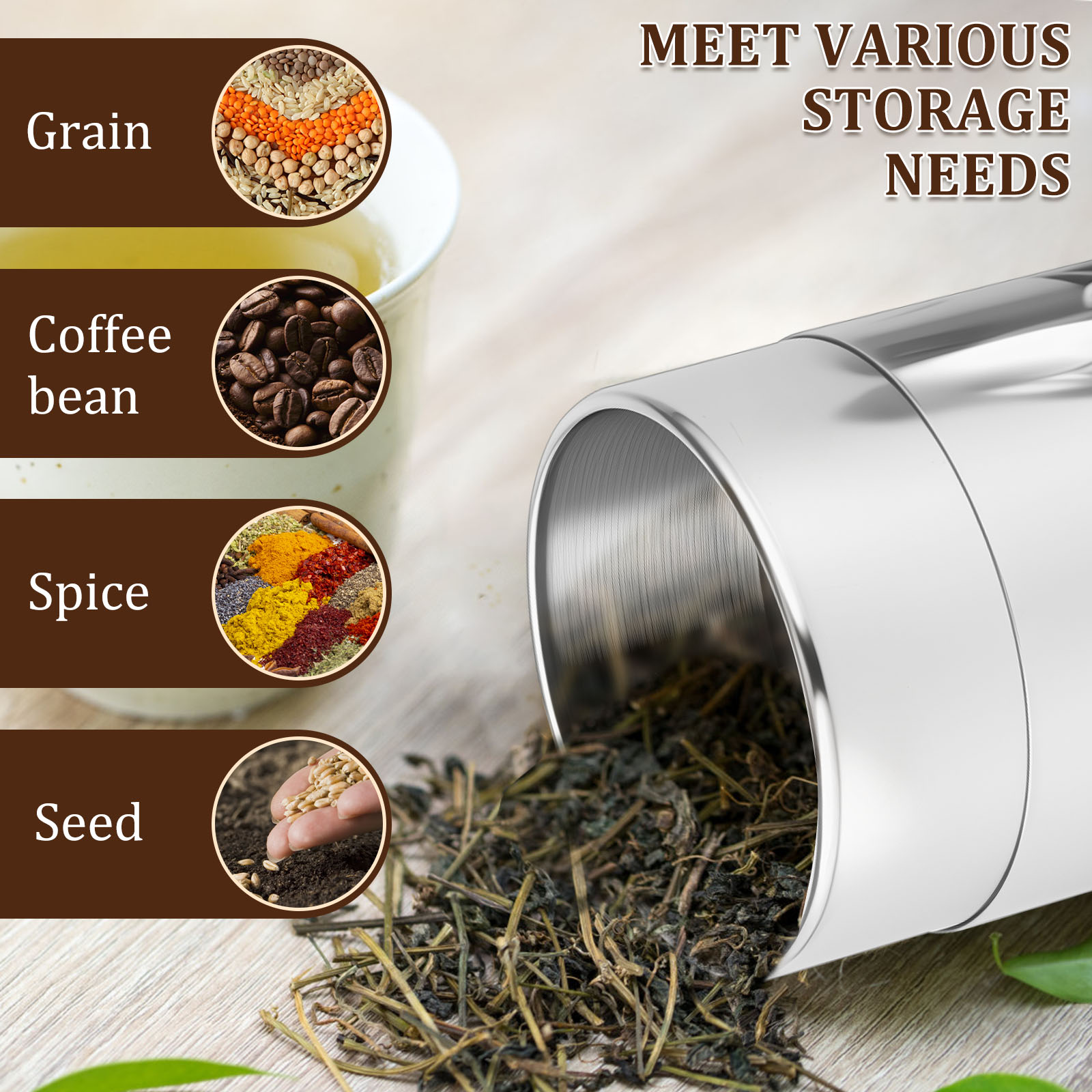 Paslanmaz Çelik Çay Yaprağı Te - Coffee Tea Leaf And Bean incelemesi ve fiyatı
