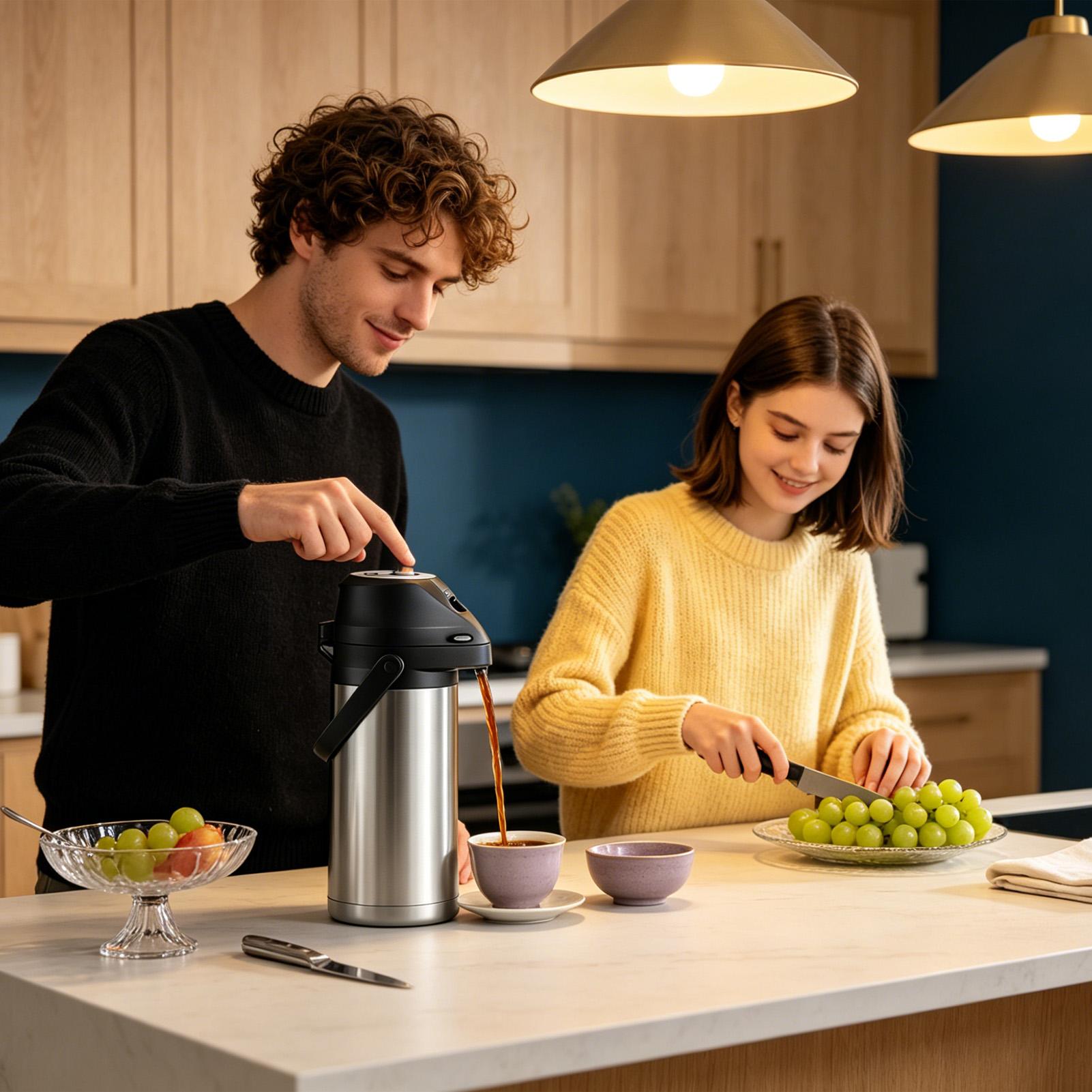 Paslanmaz Çelik Termos Dağıtıc - Coffee Tea Urn incelemesi ve fiyatı