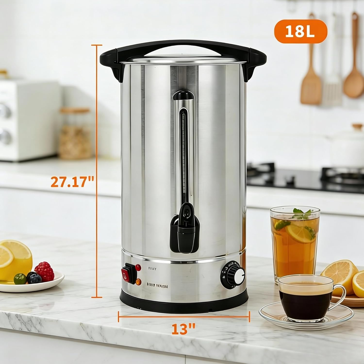 Tacleekii 18L Ticari Kahve Mak - Coffee Tea Urn incelemesi ve fiyatı