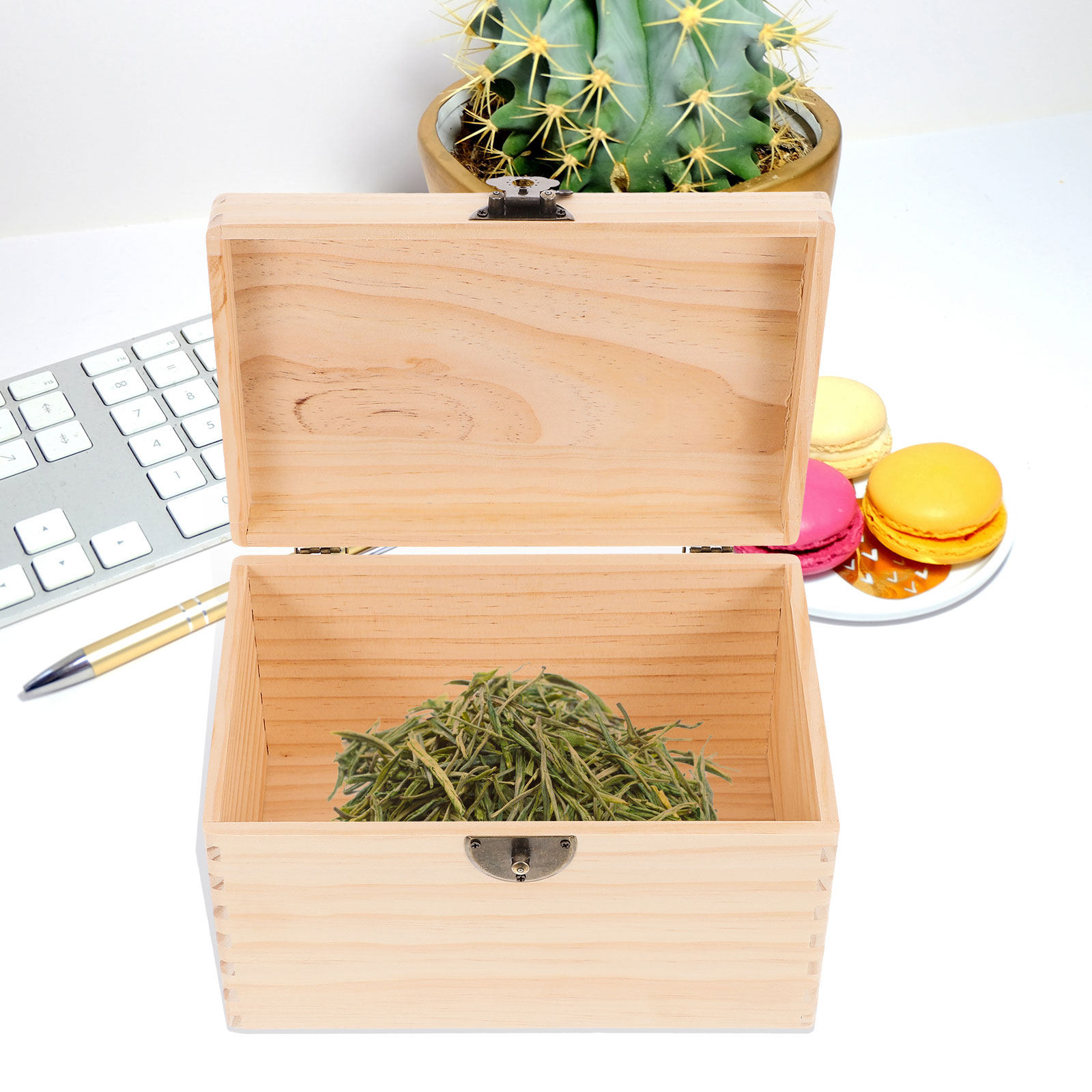 Sağlam Çam Ağacı Çay Kutusu Sa - Coffee Tea Leaf And Bean incelemesi ve fiyatı