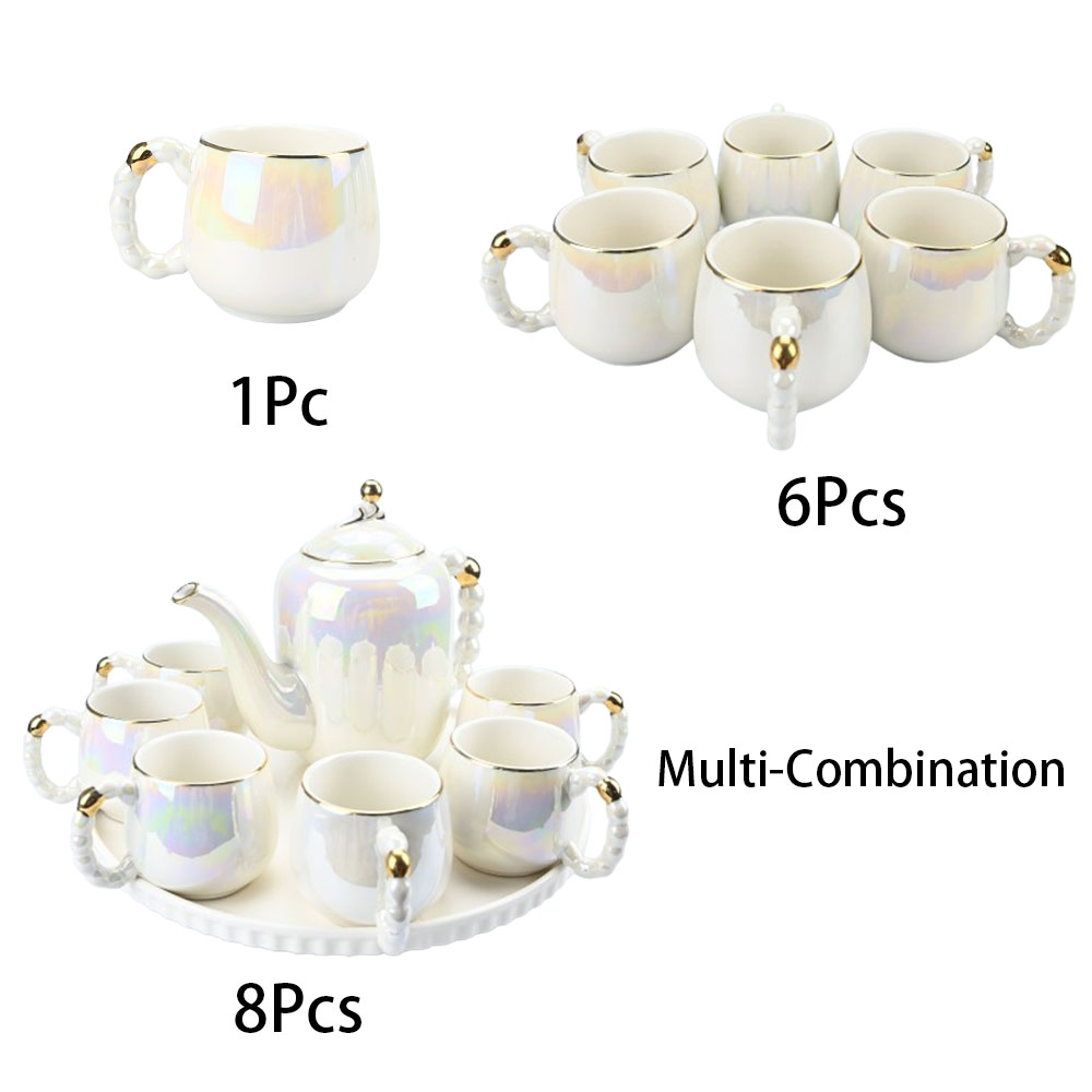 8 parçalı porselen çay seti re - Coffee Tea Creamer incelemesi ve fiyatı